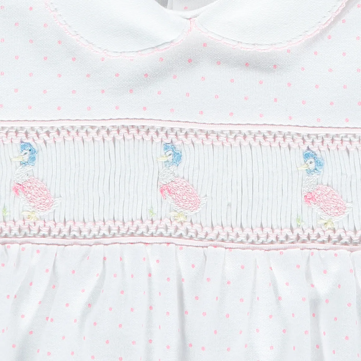 Jemima Puddle Duck Smocked Babygrow