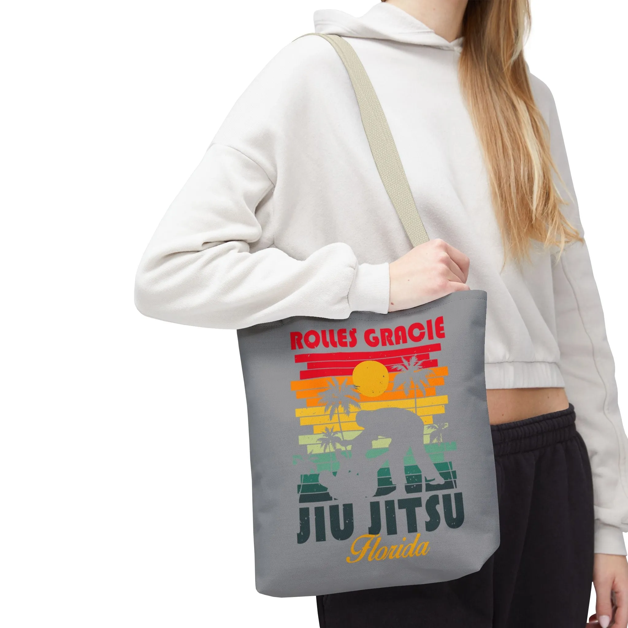 Jiu Jitsu Tote Bag - Rolles Gracie Florida Graphic