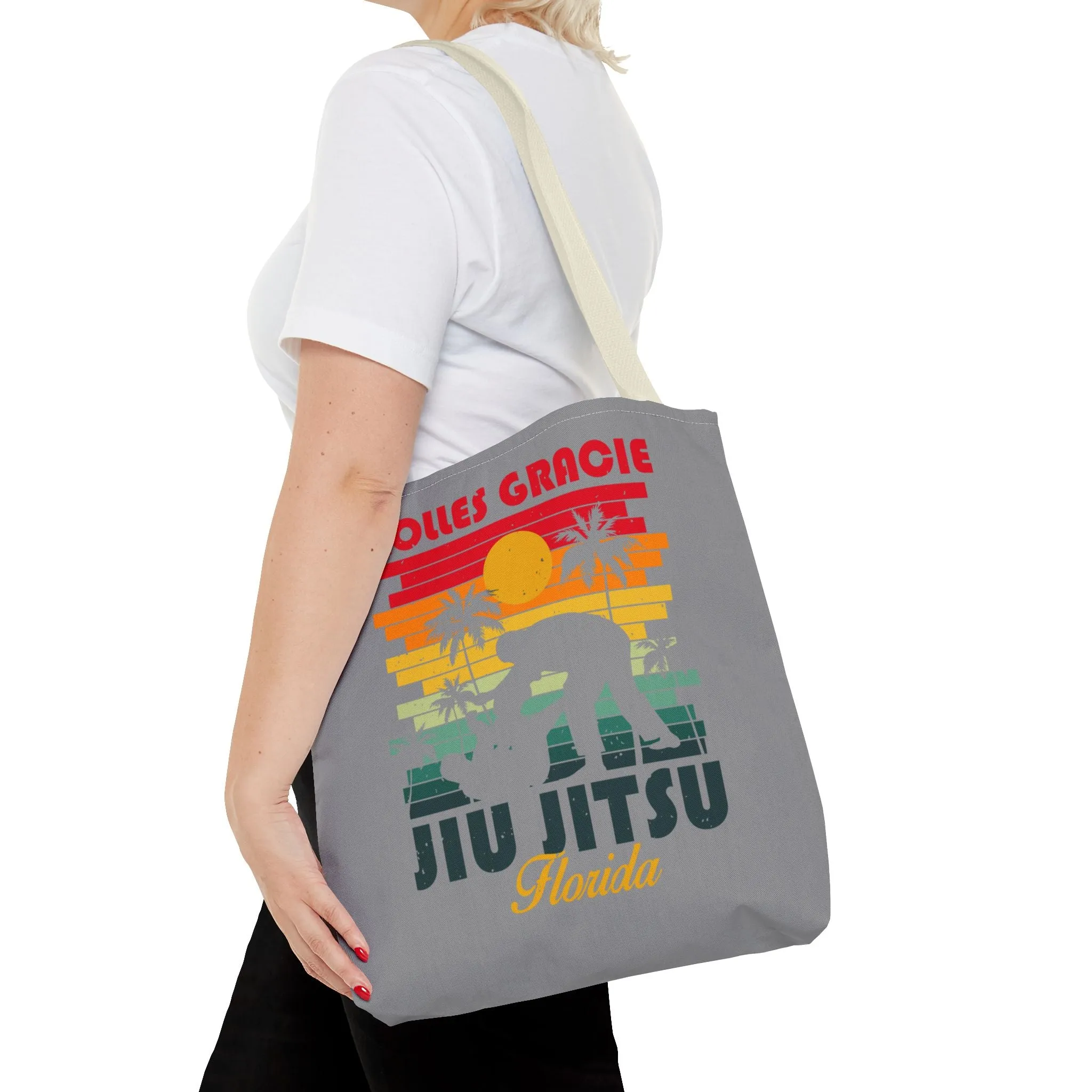 Jiu Jitsu Tote Bag - Rolles Gracie Florida Graphic