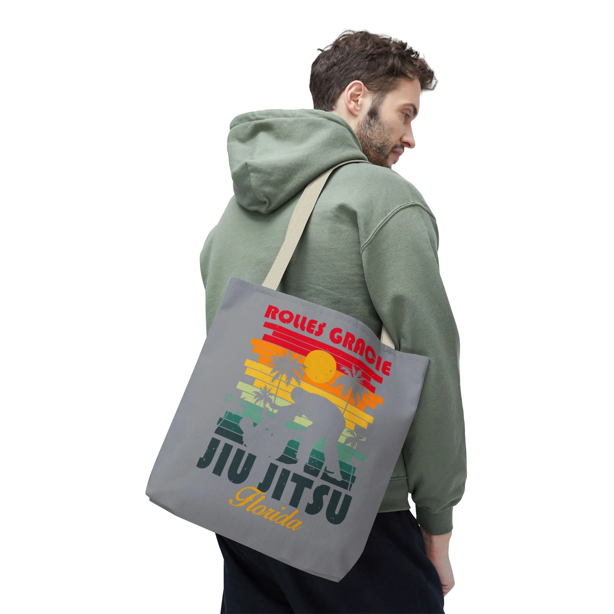 Jiu Jitsu Tote Bag - Rolles Gracie Florida Graphic
