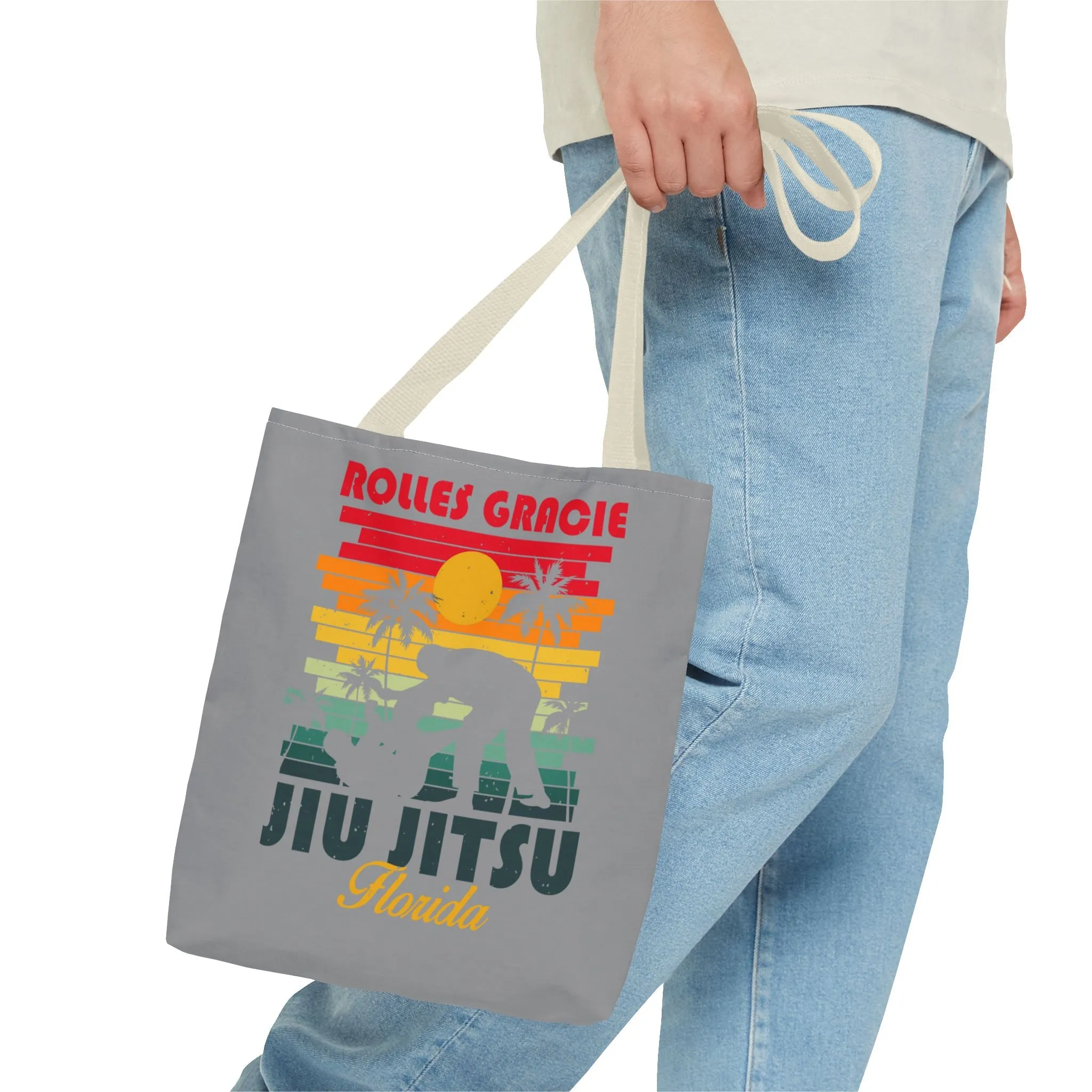 Jiu Jitsu Tote Bag - Rolles Gracie Florida Graphic