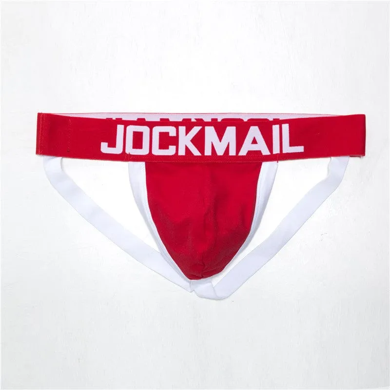 Jockmail Jockstrap Underwear Briefs Multi Color Soft Underpant