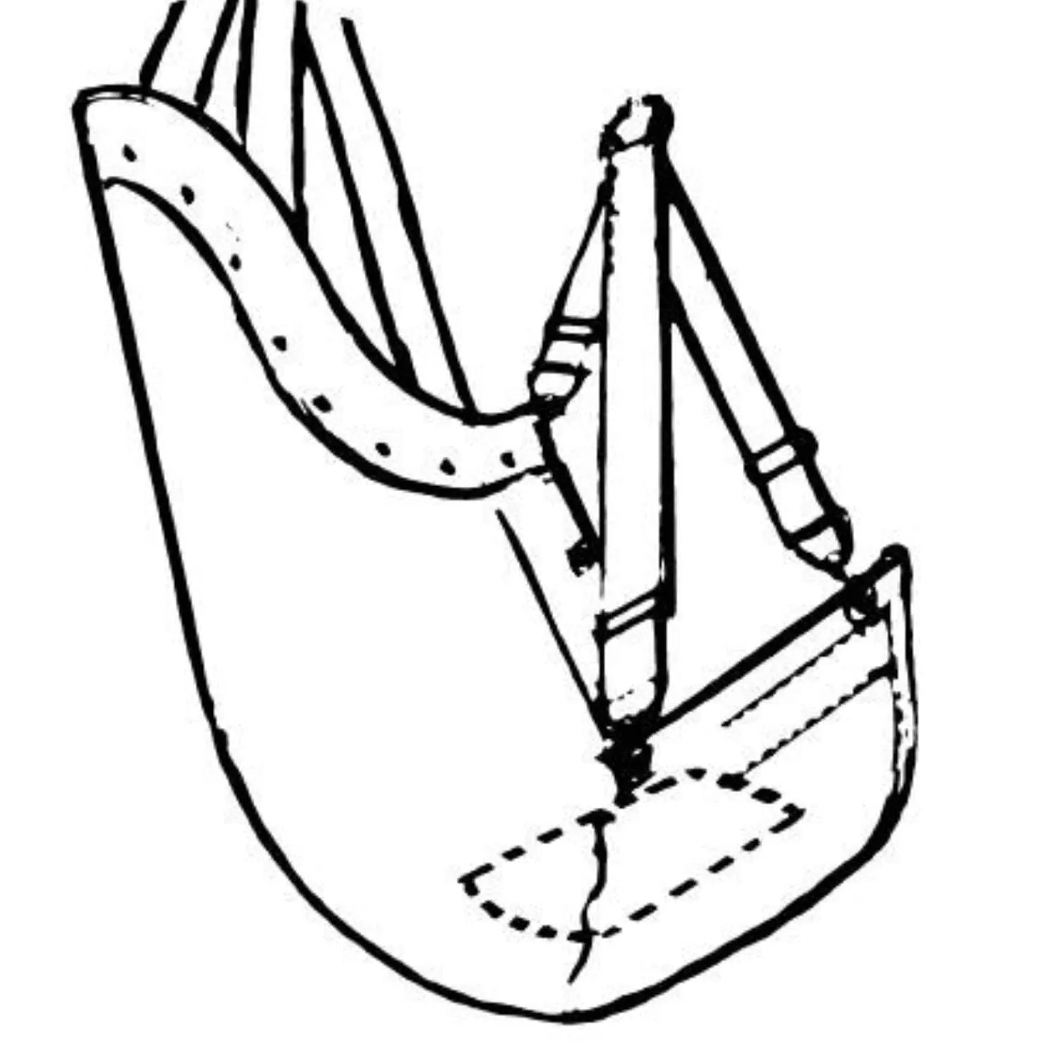 Joerns Hoyer® Classic Comfort and Commode Sling With Head Support