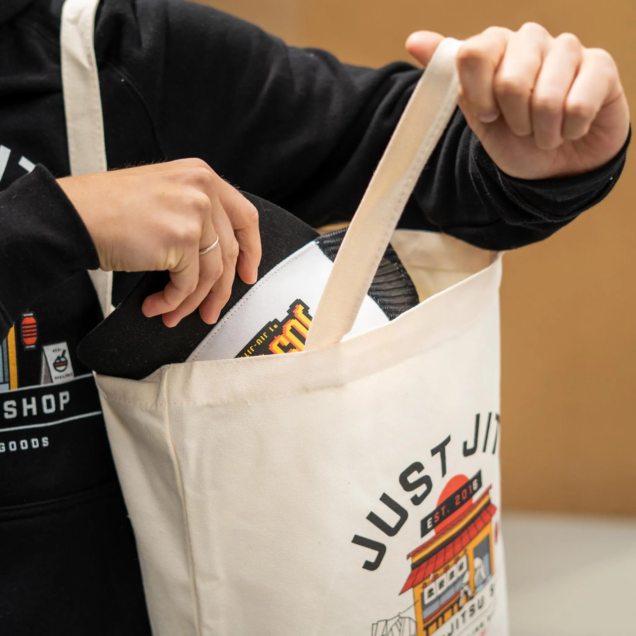 Just Jits - Canvas Tote Bag