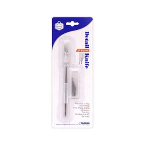 Keep Smiling Precision Carving Craft Knife   5 Blades
