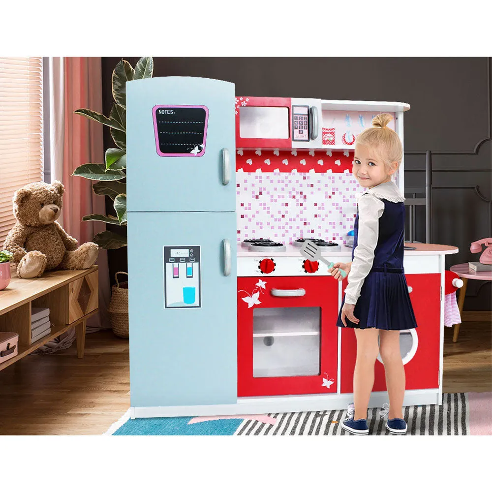 Kids Cookware Play Set - Pink & Red