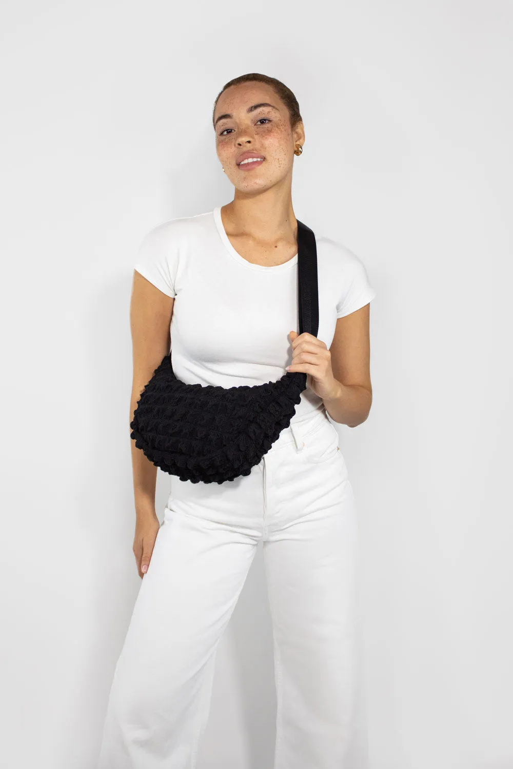 Kind Bag Black Crossbody Bag
