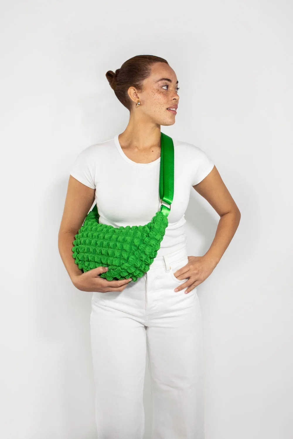 Kind Bag Green Crossbody Bag
