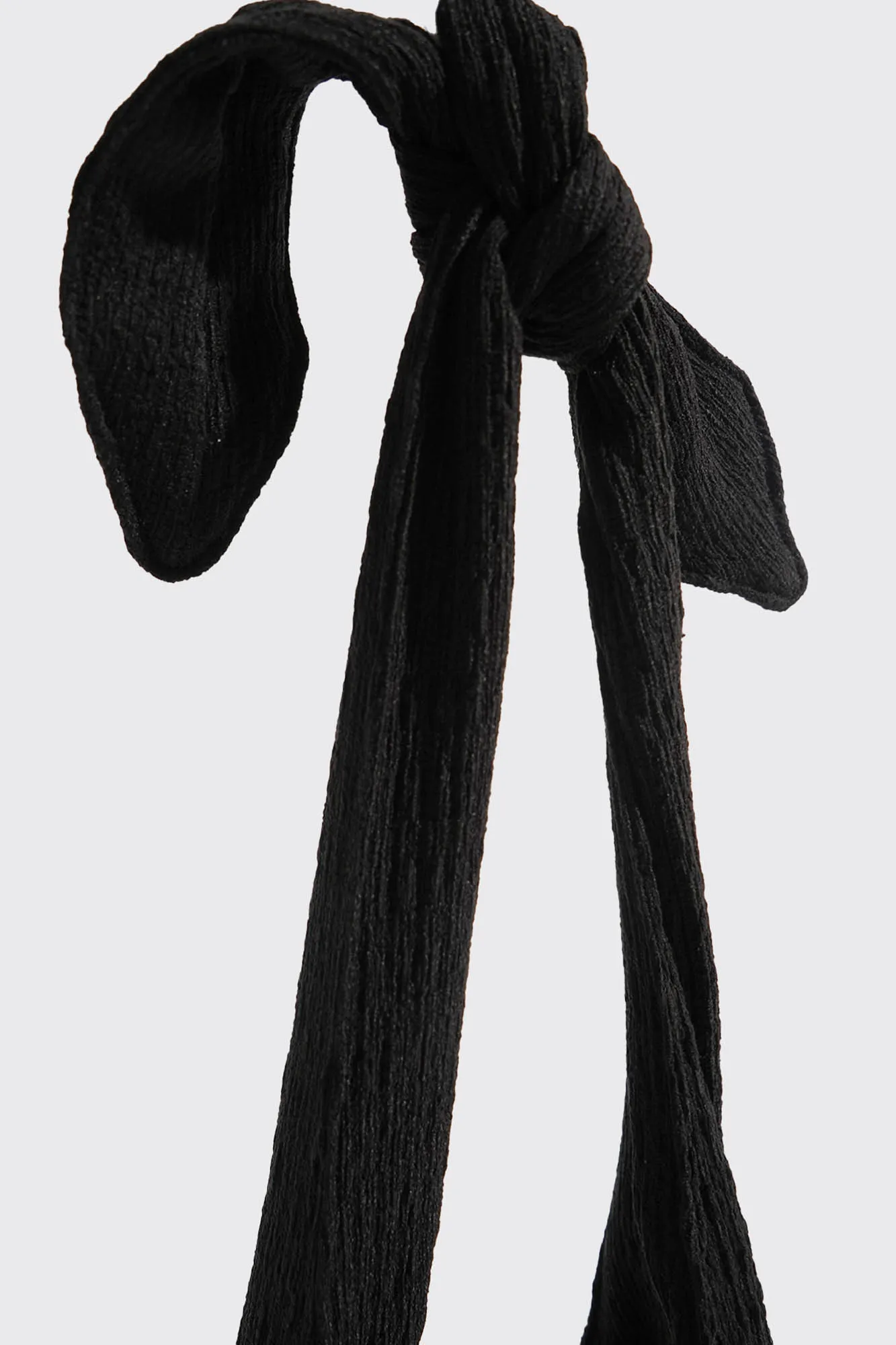Knotted Handle Shoulder Bag