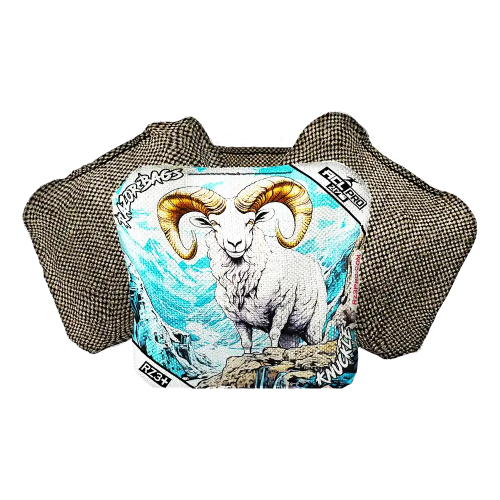 Knuckle | Alaskan Dall Sheep | ACL PRO Razor Cornhole Bags
