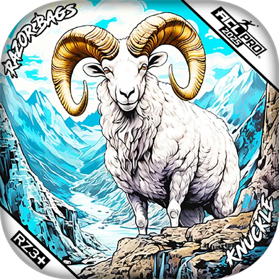 Knuckle | Alaskan Dall Sheep | ACL PRO Razor Cornhole Bags