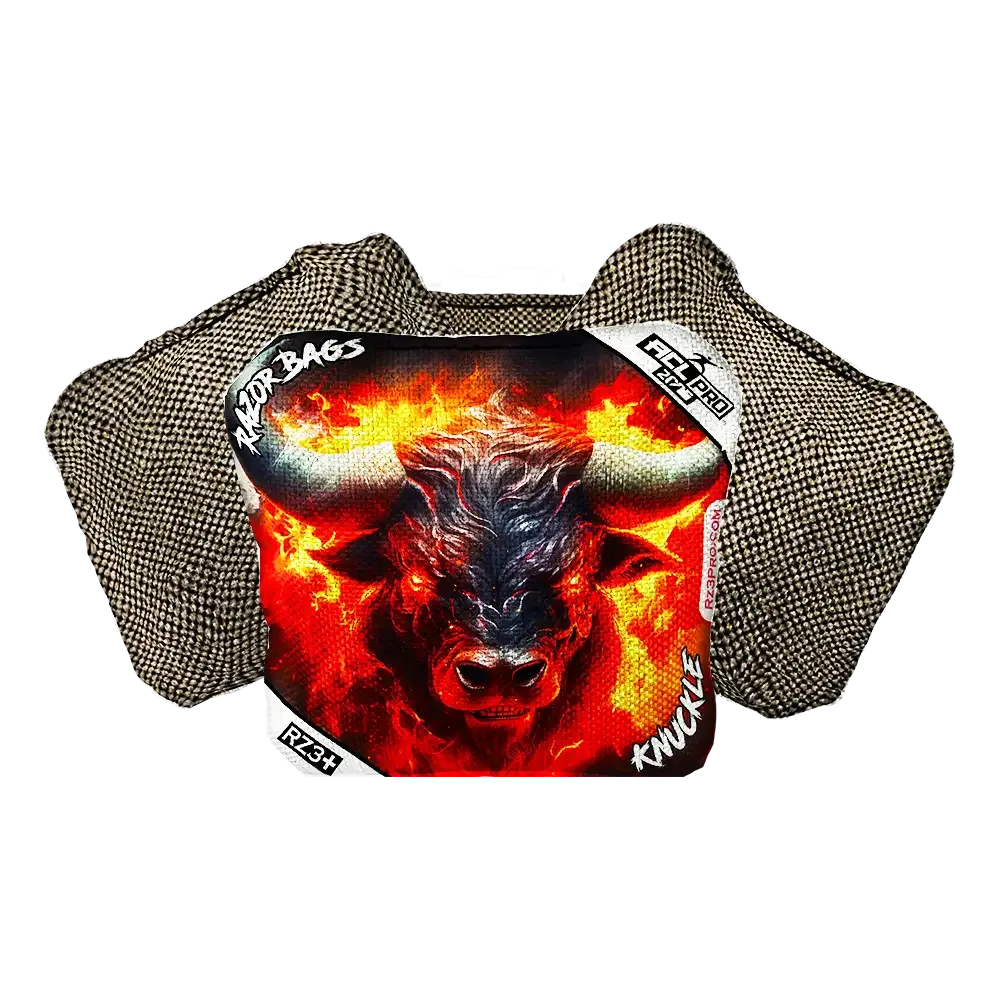 Knuckle | Fire Buffalo | ACL PRO Razor Cornhole Bags