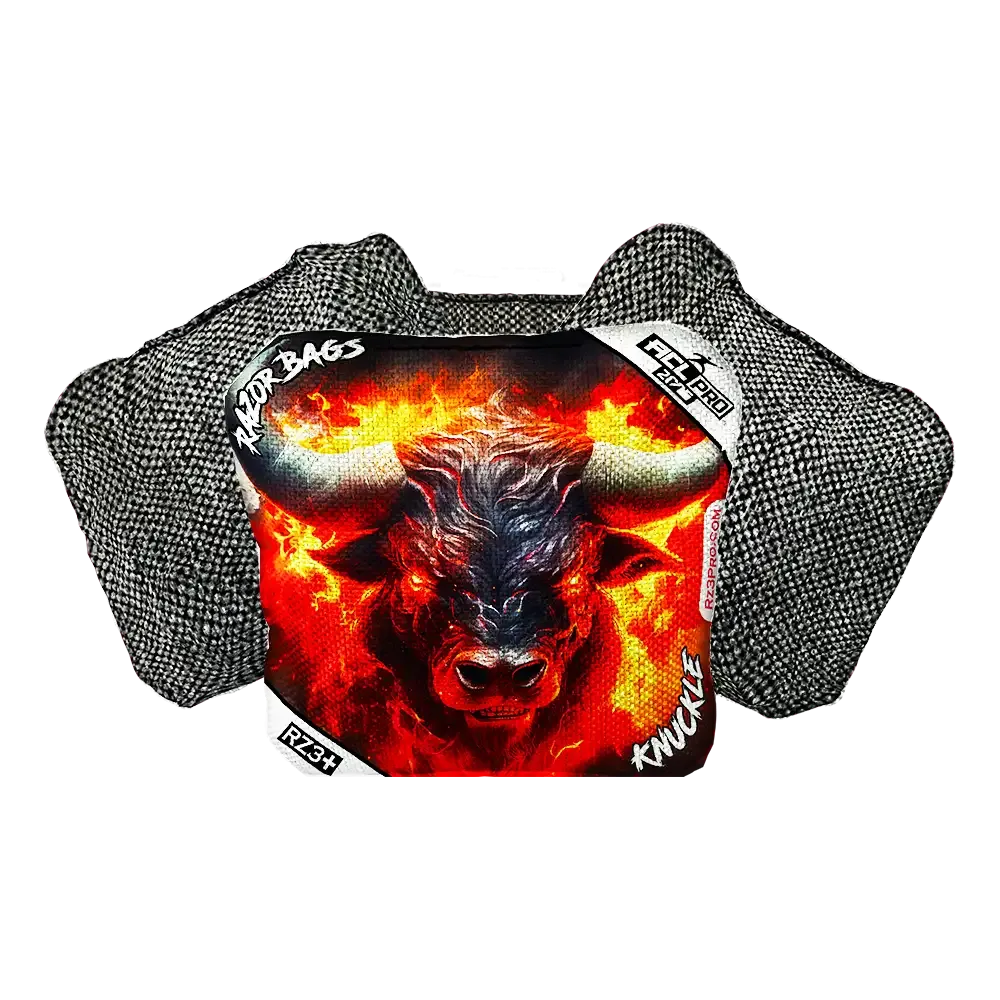 Knuckle | Fire Buffalo | ACL PRO Razor Cornhole Bags