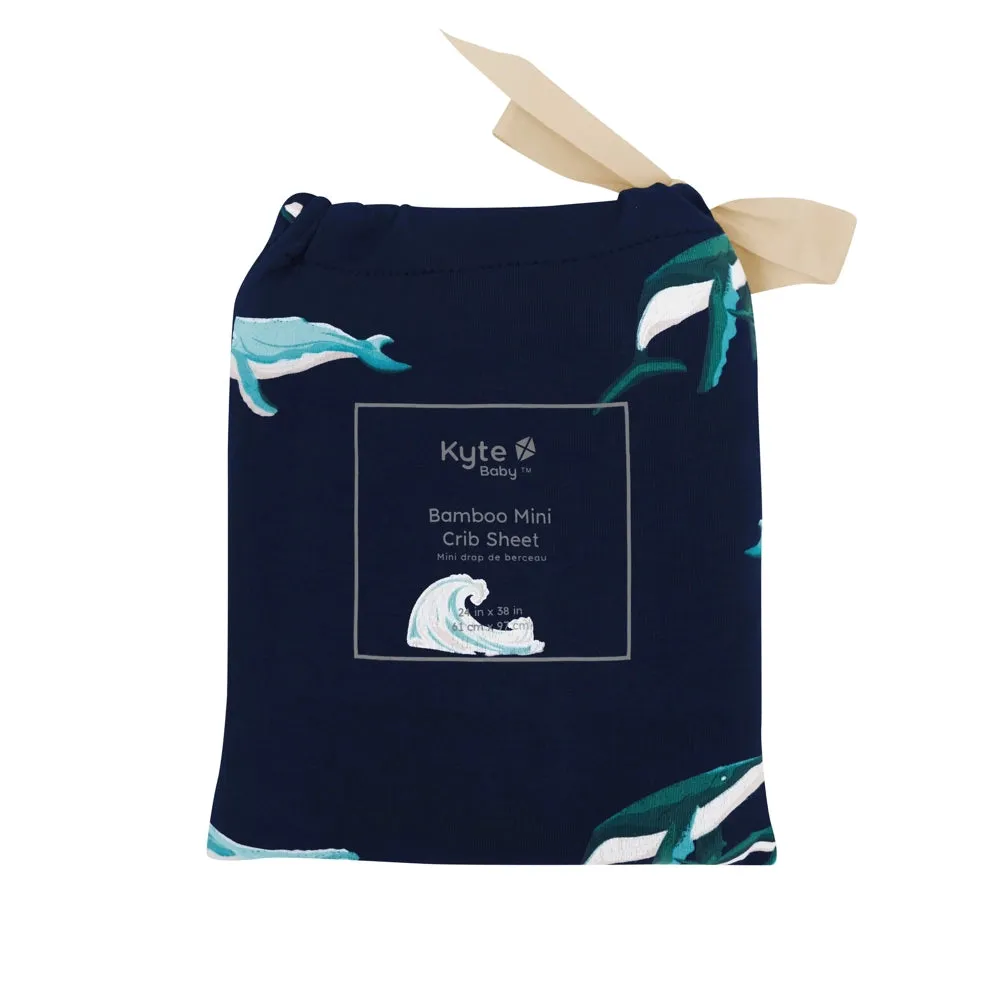 Kyte Baby Mini Crib Sheet in Humpback