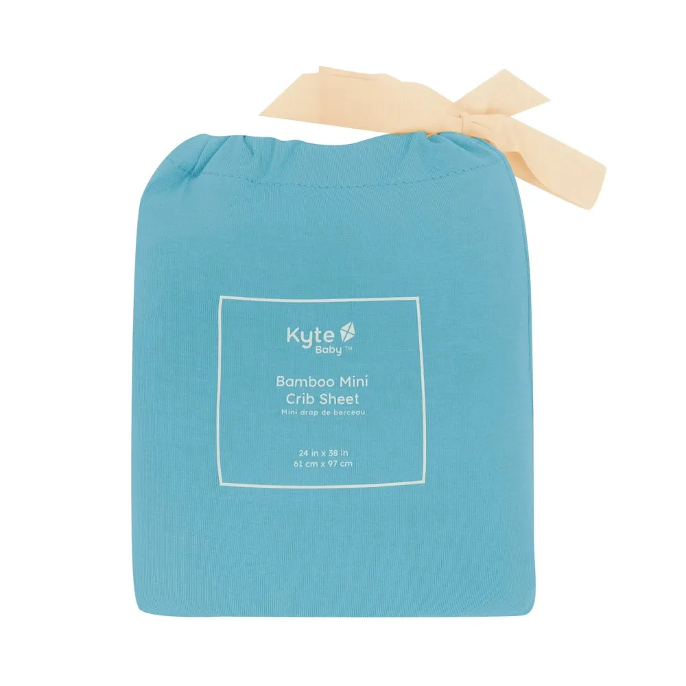 Kyte Baby Mini Crib Sheet in Makai