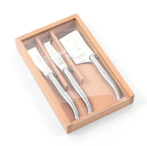 Laguiole Stainless Steel Cheese Set
