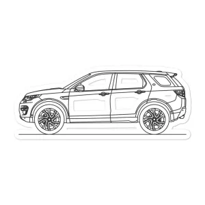 Land Rover Discovery V Outline Sticker