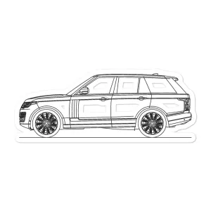 Land Rover Range Rover L405 Silhouette Sticker
