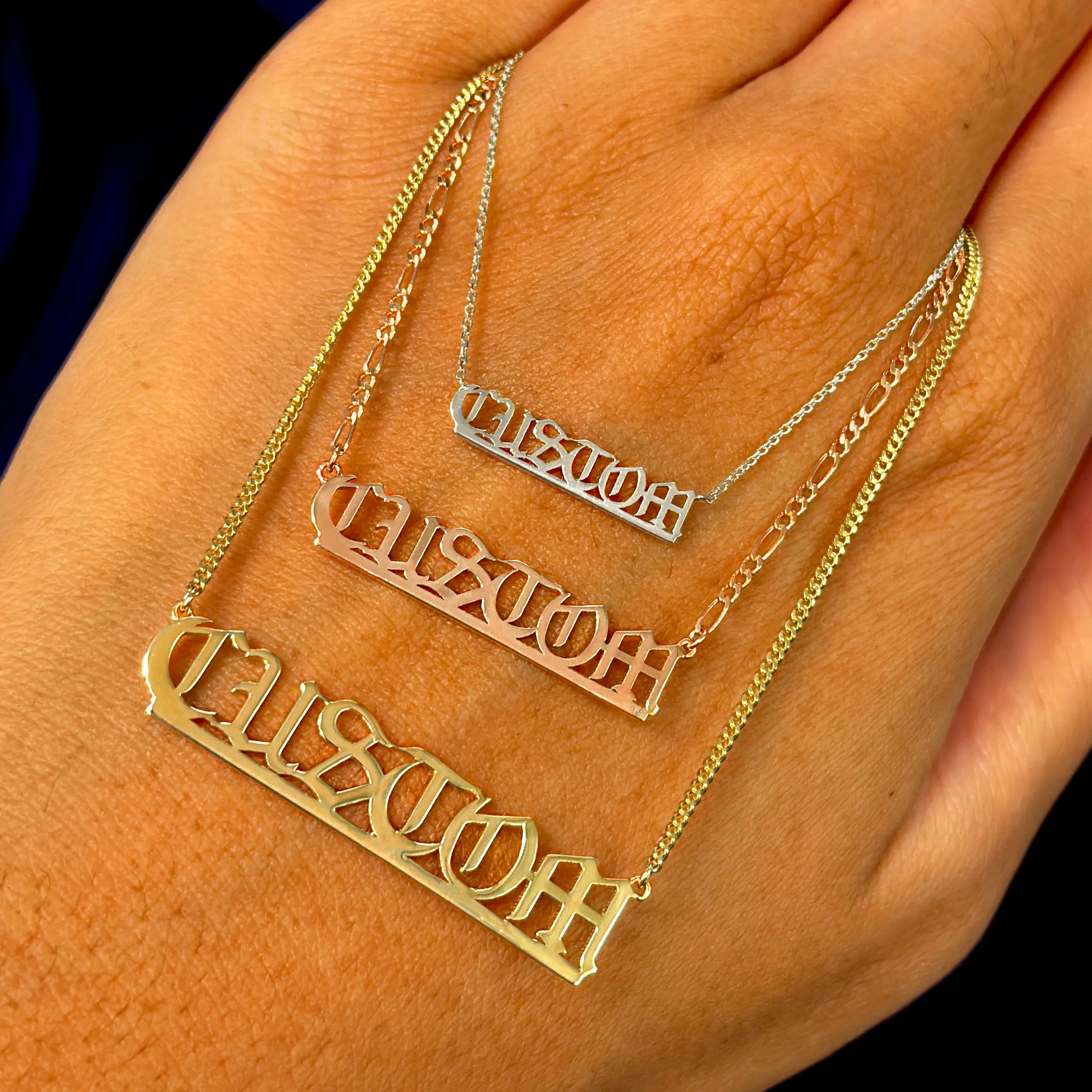 Large Custom Nameplate