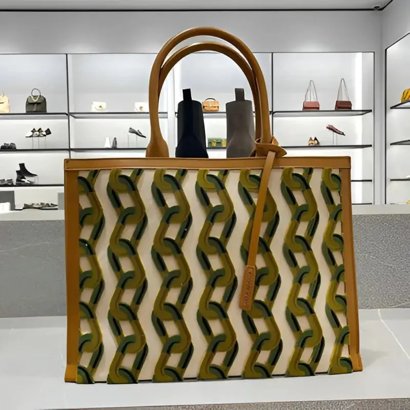 Large Tote Bag Women: Stylish Retro PU Tote with Magnetic Closure & Zippered Pockets - Stay Organized in Fashion