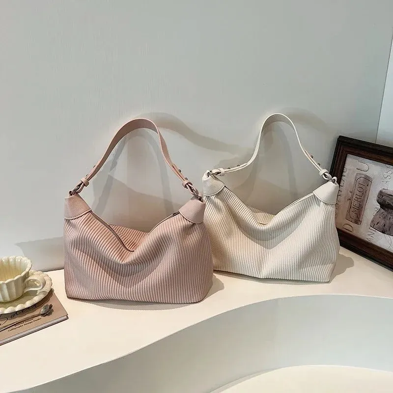 Leah Pleated Crossbody