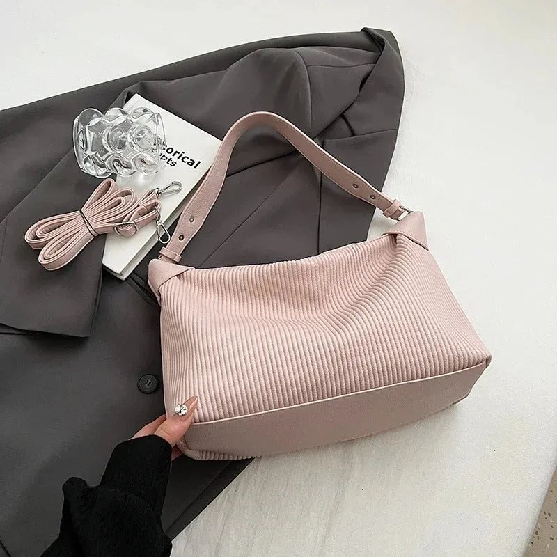 Leah Pleated Crossbody