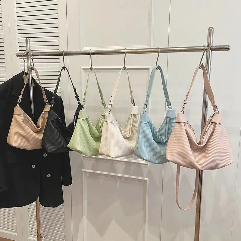 Leah Pleated Crossbody