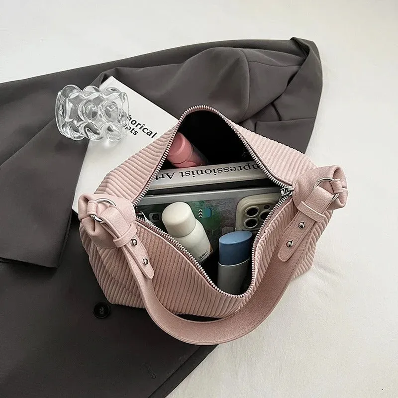 Leah Pleated Crossbody