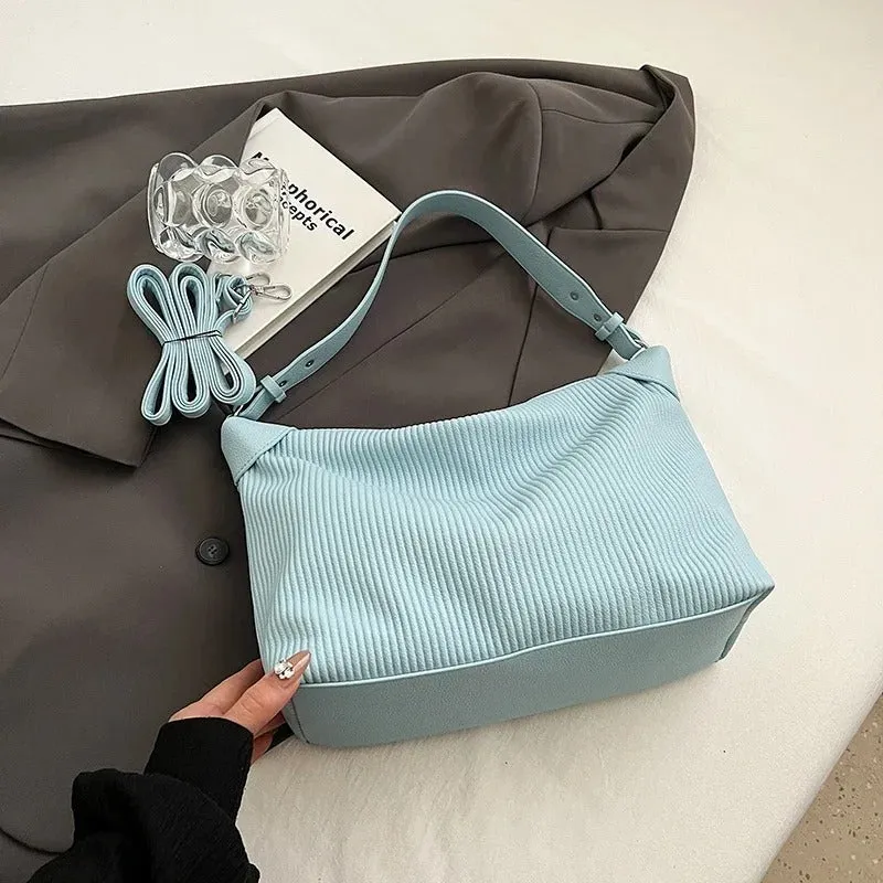 Leah Pleated Crossbody