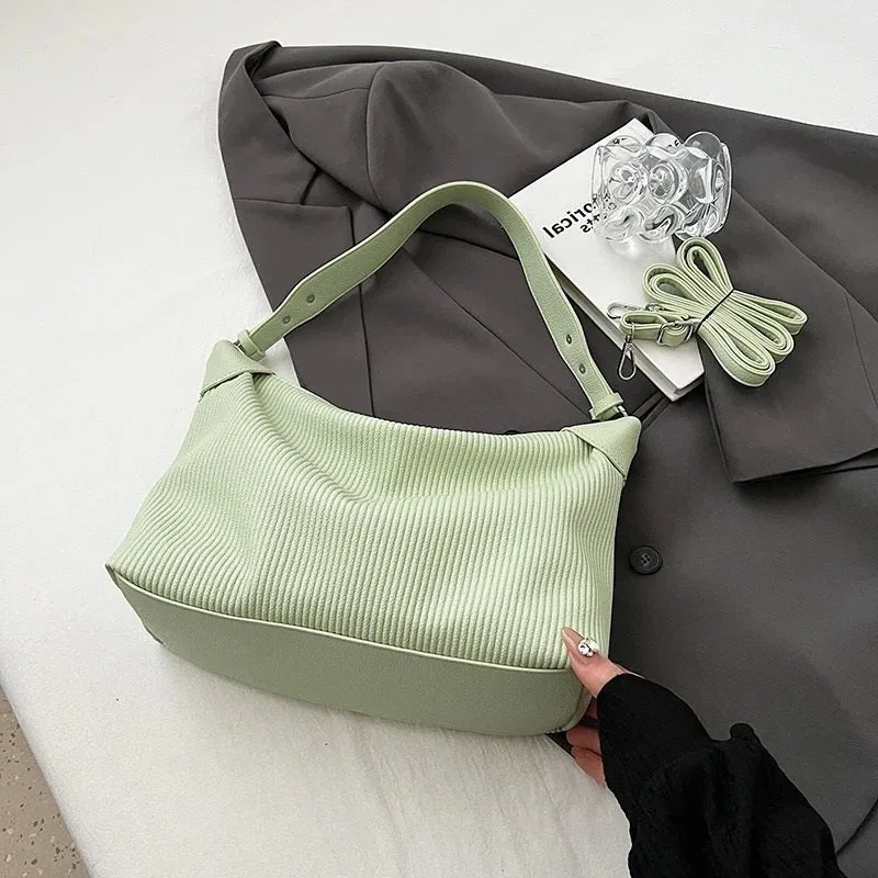 Leah Pleated Crossbody