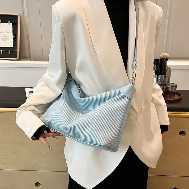 Leah Pleated Crossbody