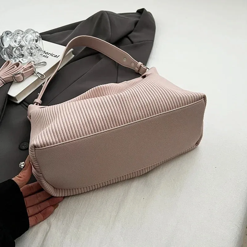 Leah Pleated Crossbody