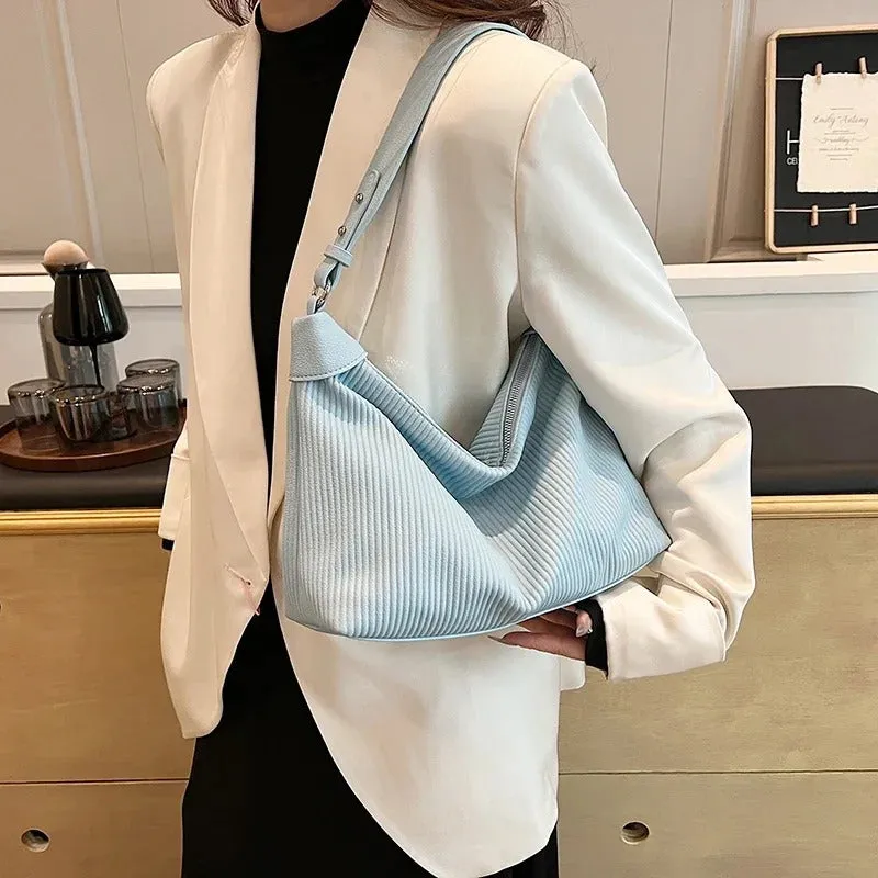 Leah Pleated Crossbody