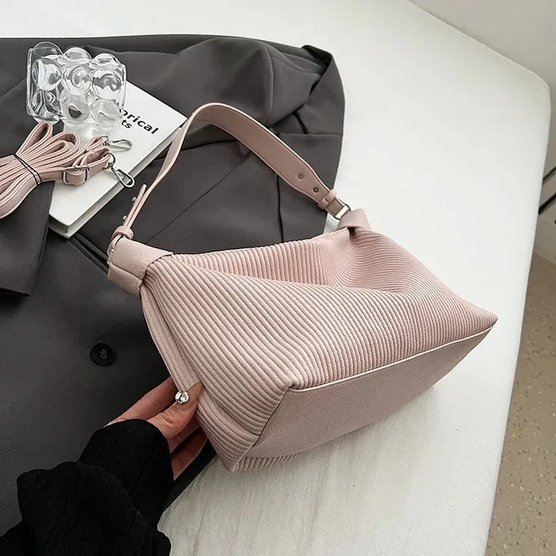 Leah Pleated Crossbody