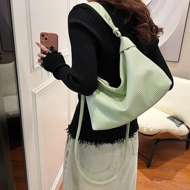 Leah Pleated Crossbody