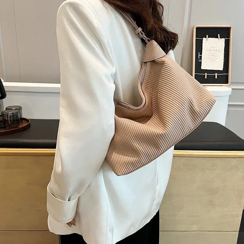 Leah Pleated Crossbody