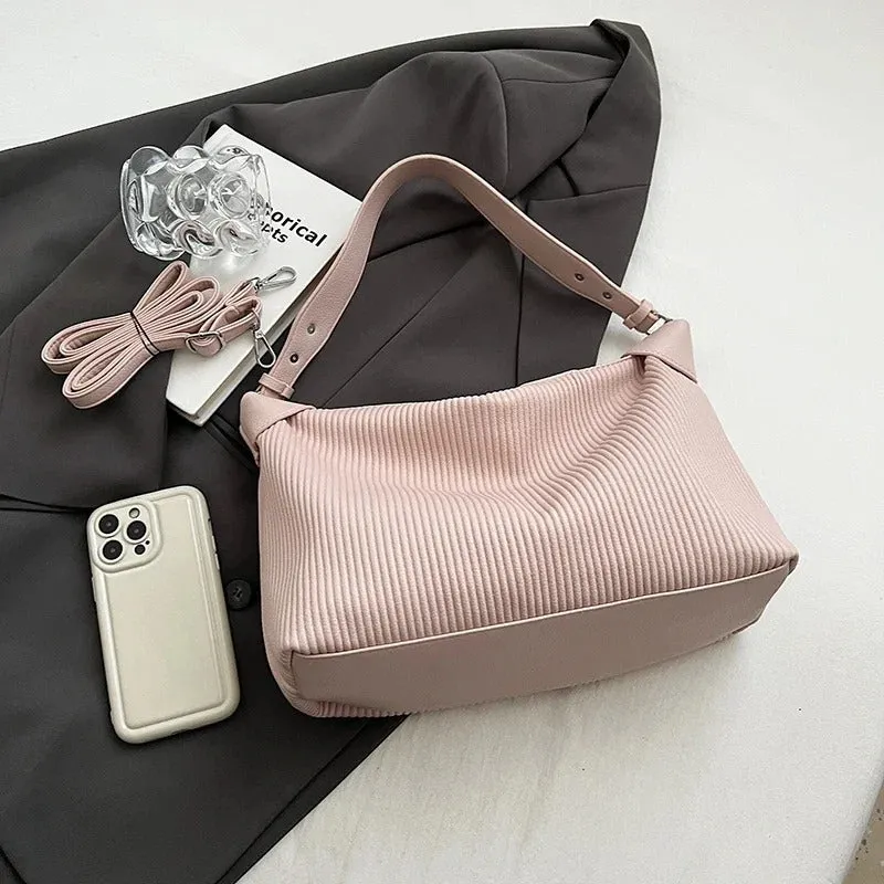 Leah Pleated Crossbody