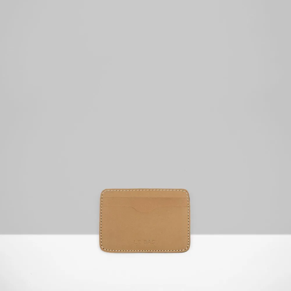 leather card holder C3 in natural