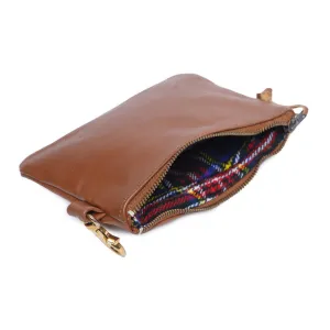Leather Golf Ball Pouch With Brass Hooks