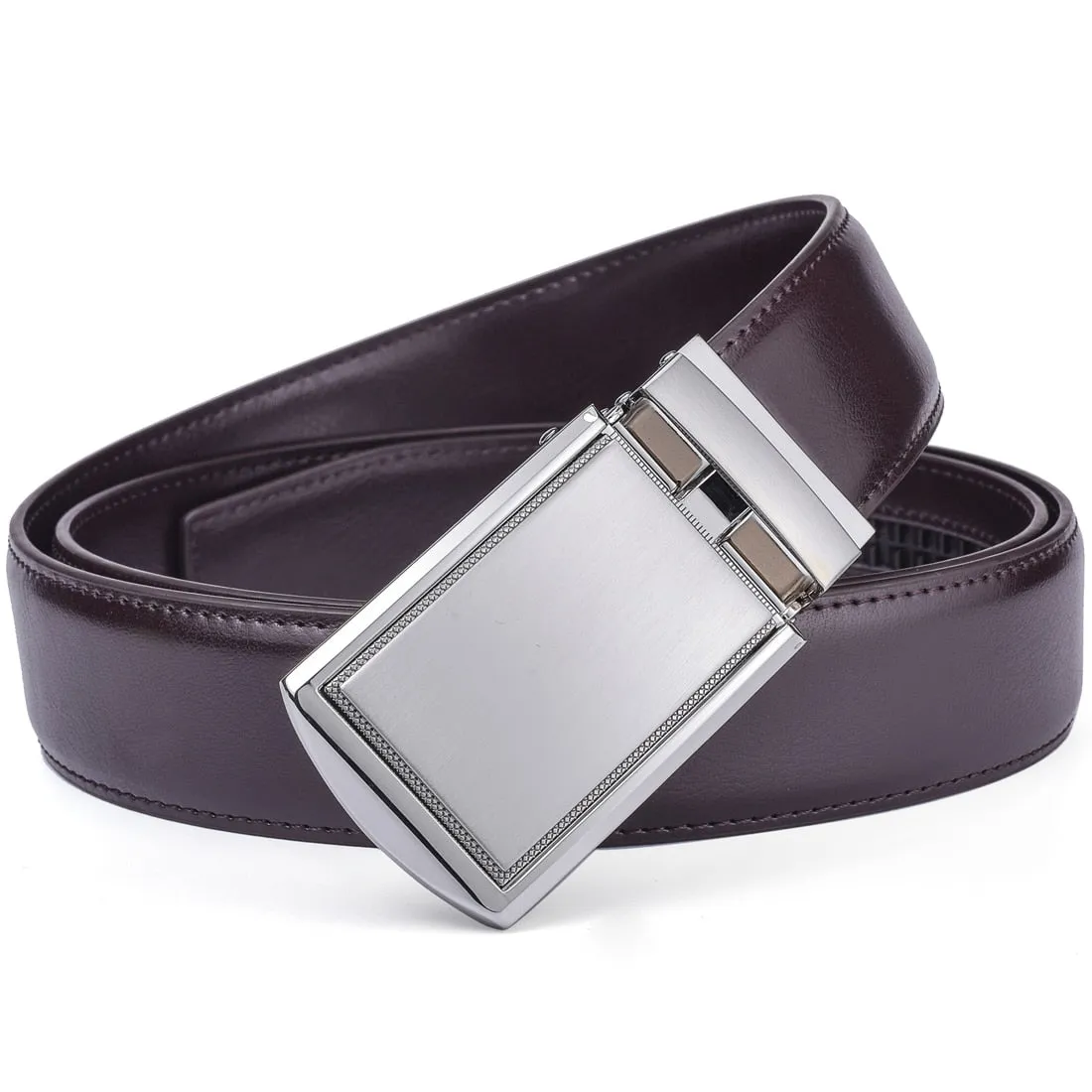 Leather Ratchet Belt 3.5CM Wide