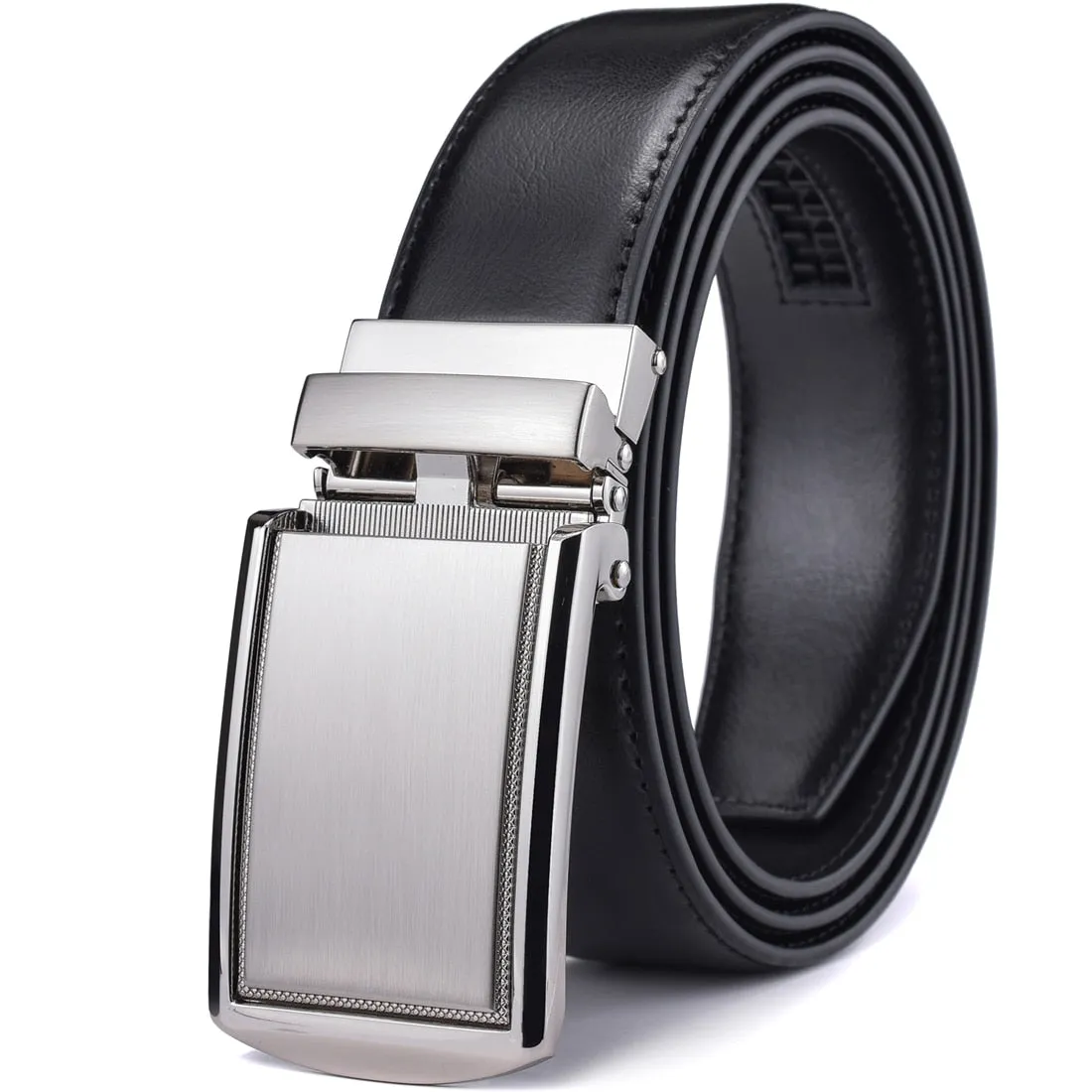 Leather Ratchet Belt 3.5CM Wide