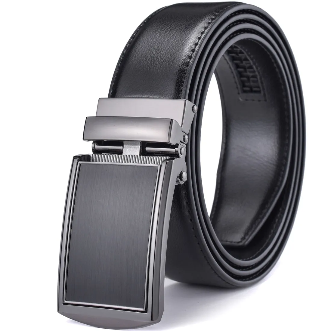 Leather Ratchet Belt 3.5CM Wide