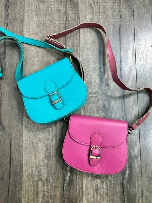 Leather Small Saddle Bag