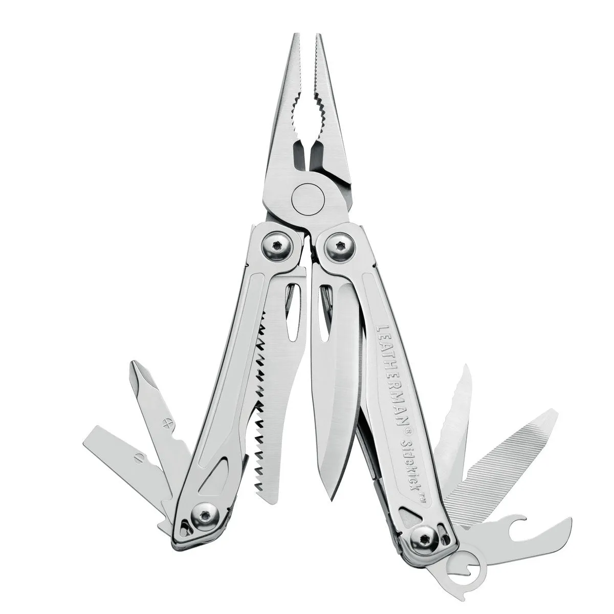 Leatherman Sidekick with Nylon Button Sheath Box