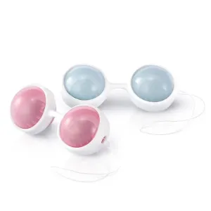 Lelo Luna Mini Pink and Blue Orgasm Ball Beads for Her