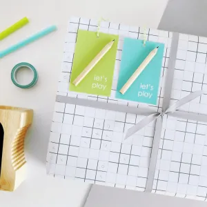 Let's Play Noughts And Crosses Wrapping Paper Set
