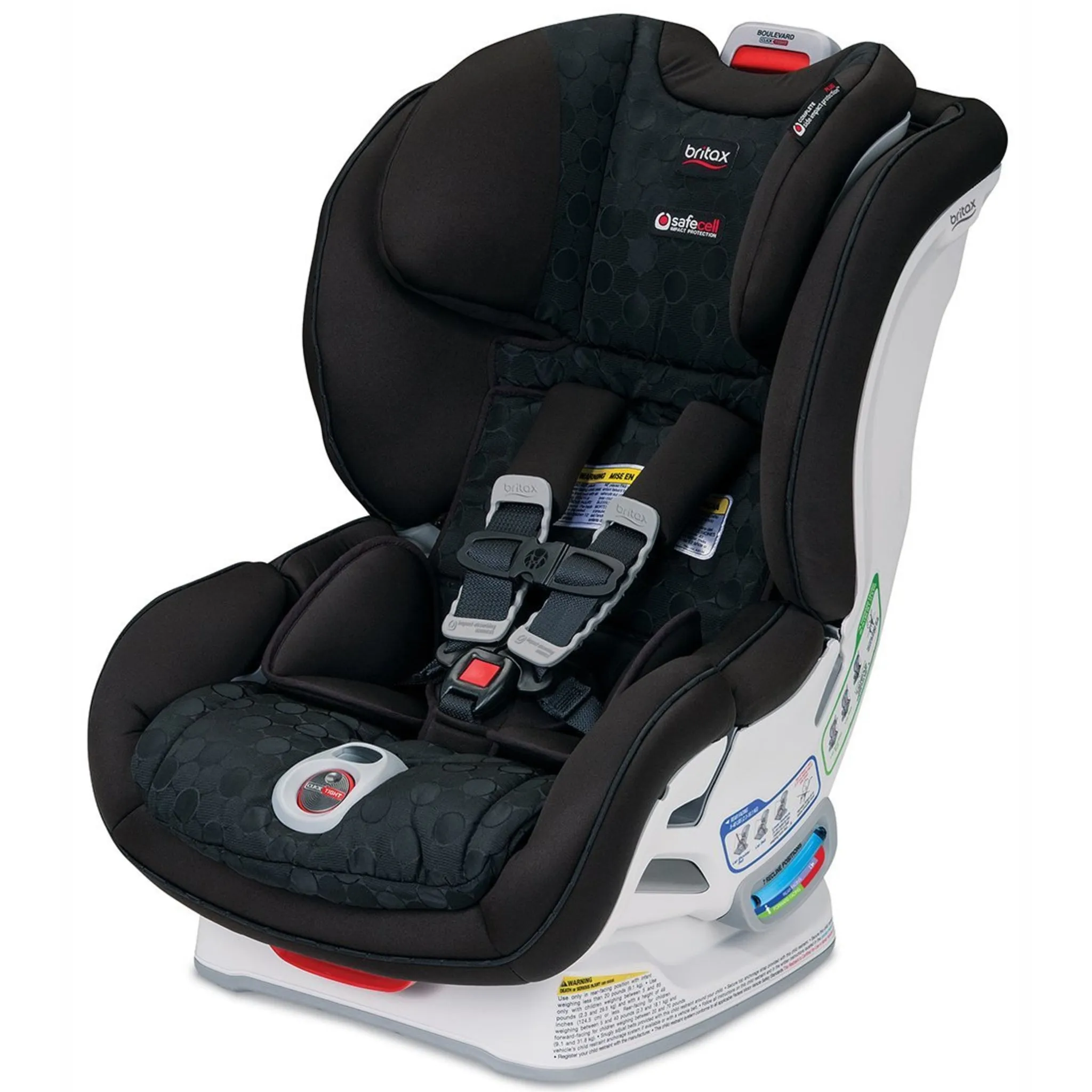 Like New/Unboxed- Britax Boulevard ClickTight Cool Flow Convertible Car Seat (Circa)