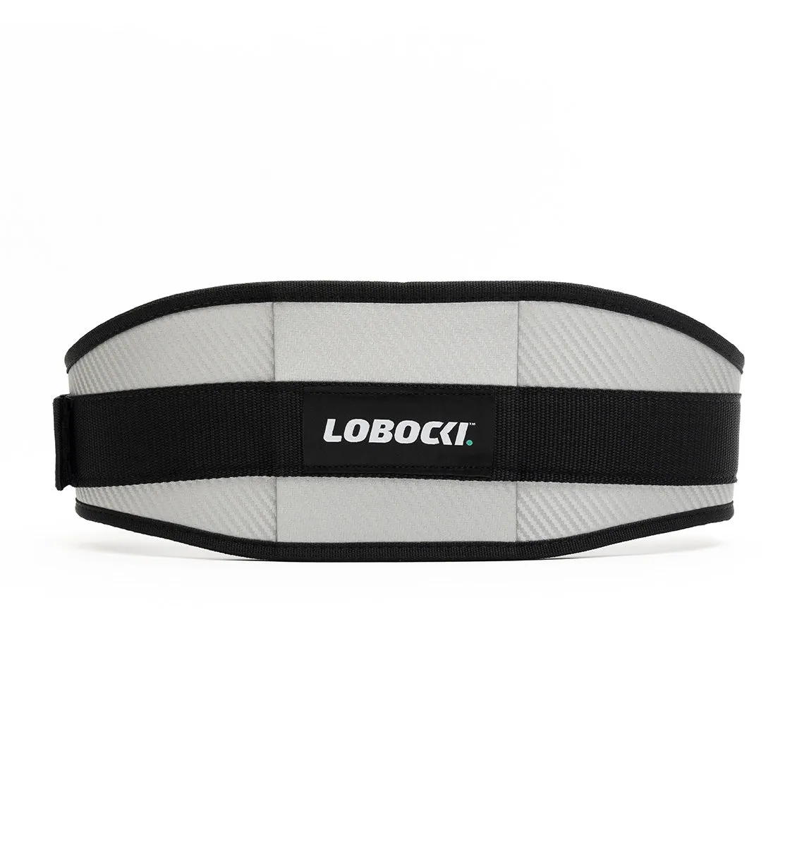 LOBOCKI x Schiek CF3006 Carbon Fibre Contour Weight Lifting Belt - Silver