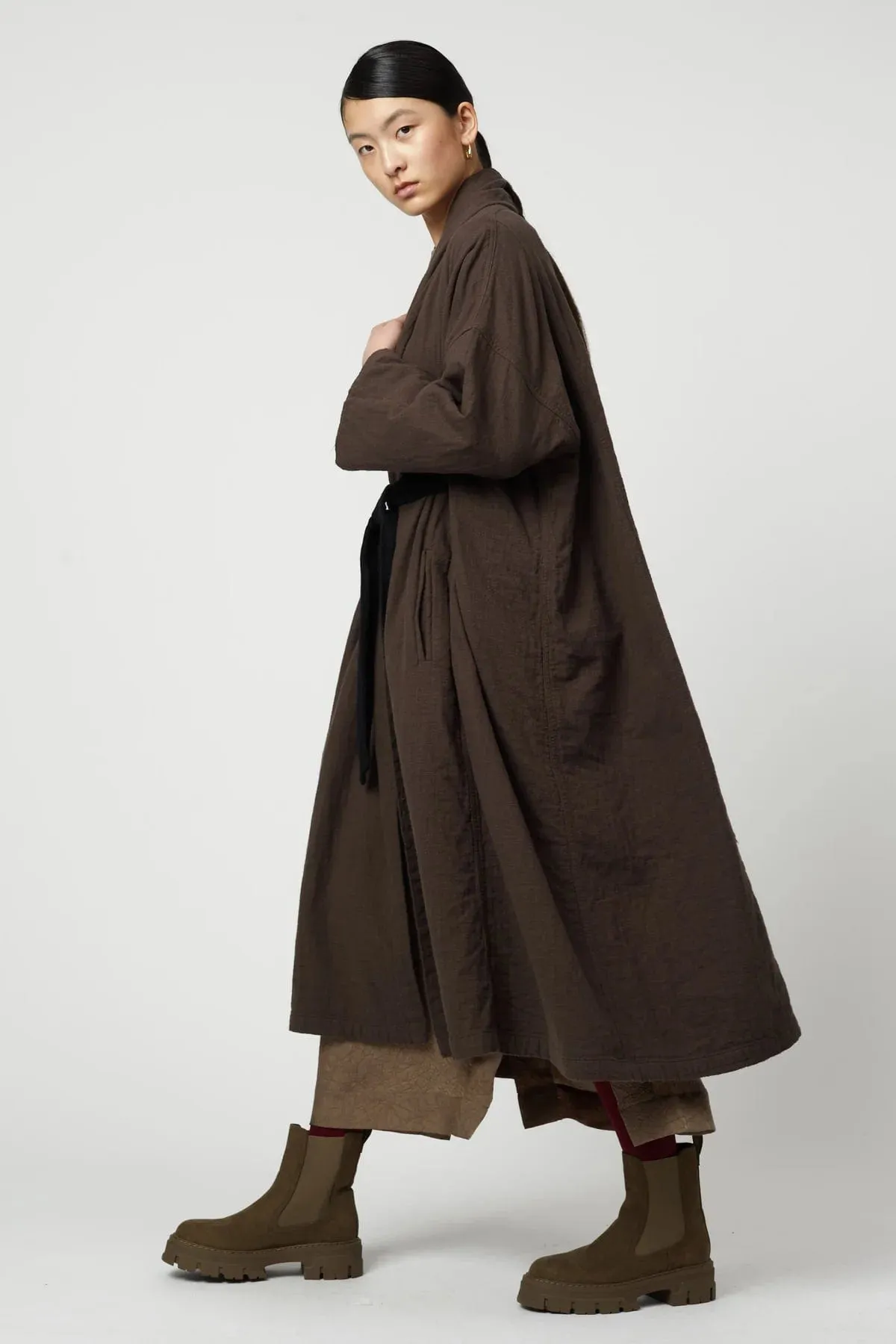 Long Haori W/ Belt | Wren