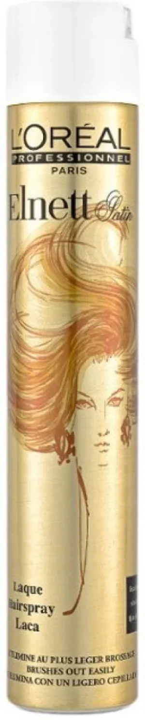 LOREAL PROFESSIONAL PARIS  ELNETT SATIN LAQUE HAIR SPRAY LACA 500ML